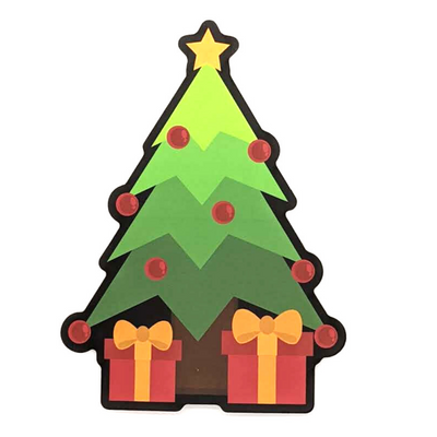 Christmas Tree Sticker - Welcome Home Bags